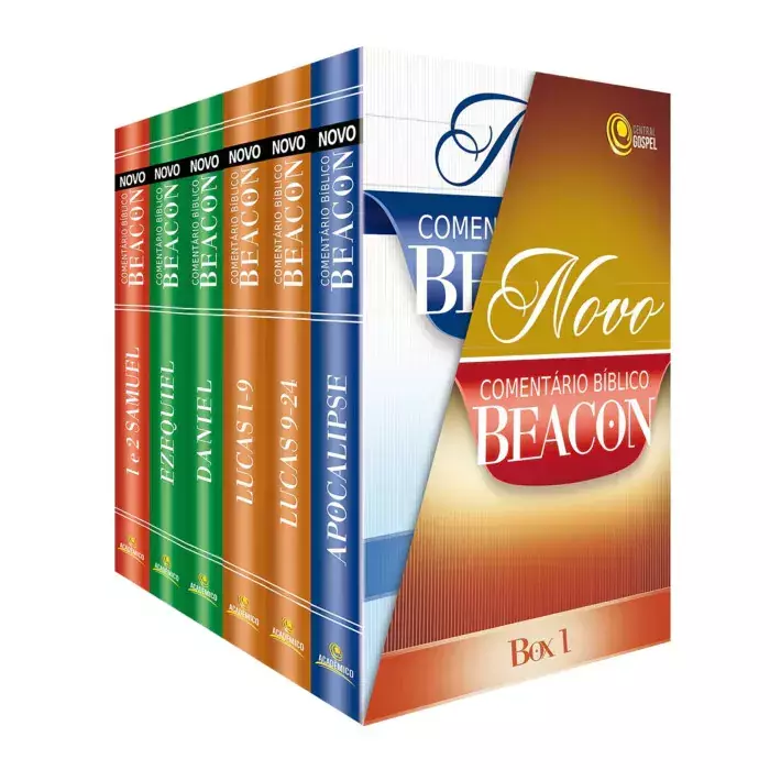 Novo Comentário Bíblico Beacon - Box 1: Uma Obra Completa para o Estudo da Palavra