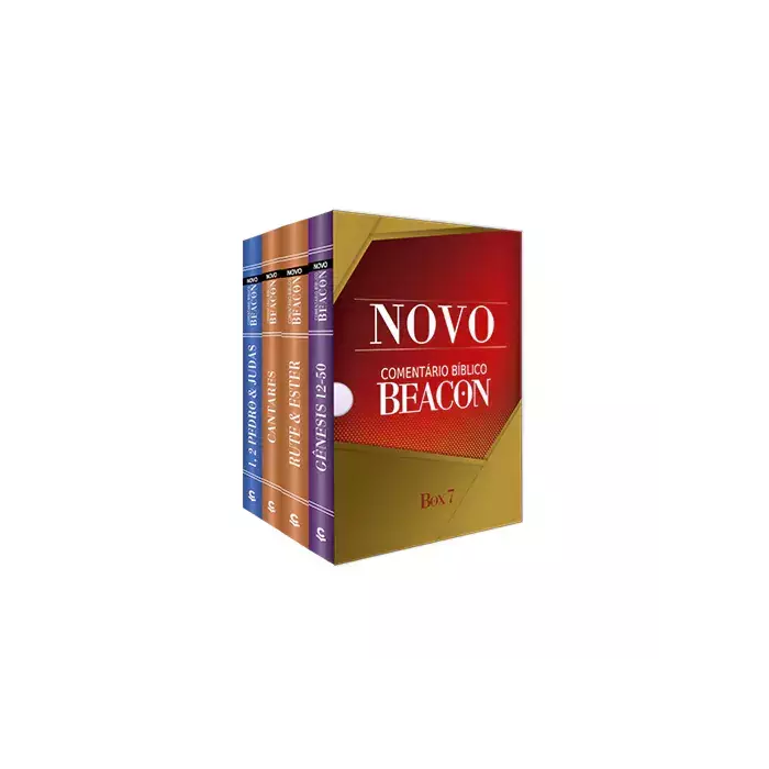 Novo Comentário Bíblico Beacon - Box 7: A Obra Completa para Aprofundar seu Estudo das Escrituras Sagradas